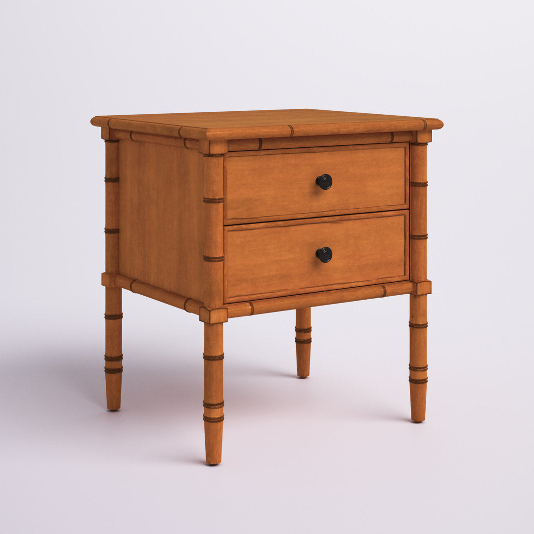 Monserrat 2 - Drawer Nightstand Willa Arlo™ Interiors Color: Brown