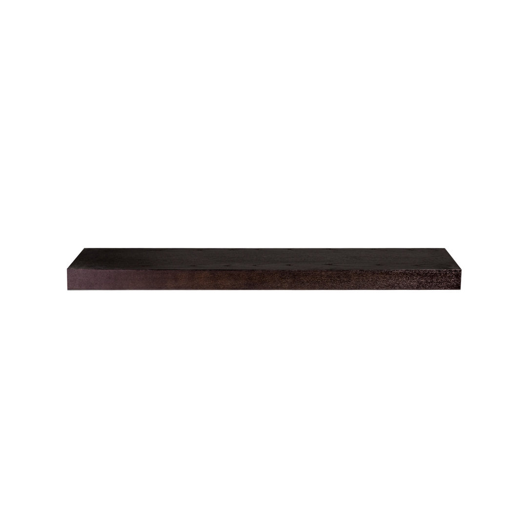 Sherice Floating Shelf AllModern Size: 1.97" H x 36.23" W x 10.24" D Finish: Wenge