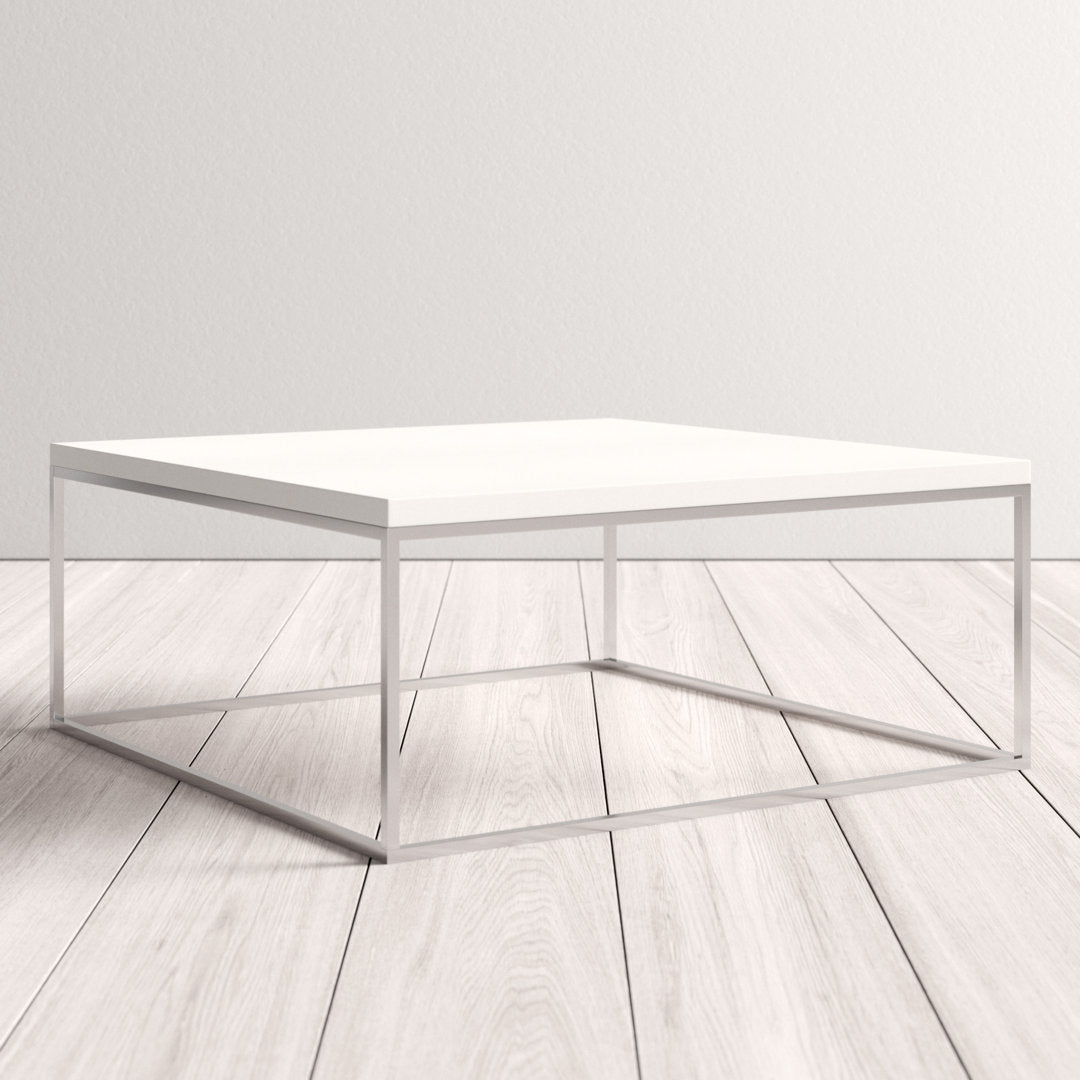 Adilson Coffee Table Wade Logan® Color: White Lacquer