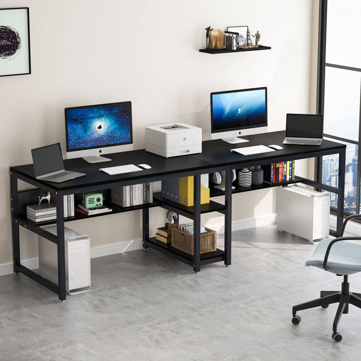 Rigueiro Desk 17 Stories Color (Top/Frame): Black