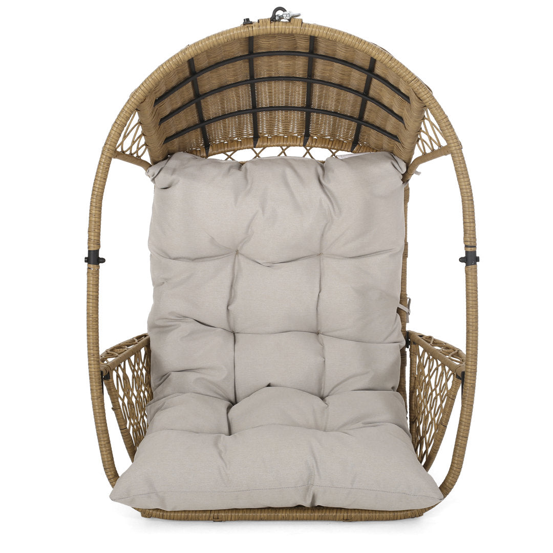 Berkshire Porch Swing Bayou Breeze Color: Light Brown/Beige