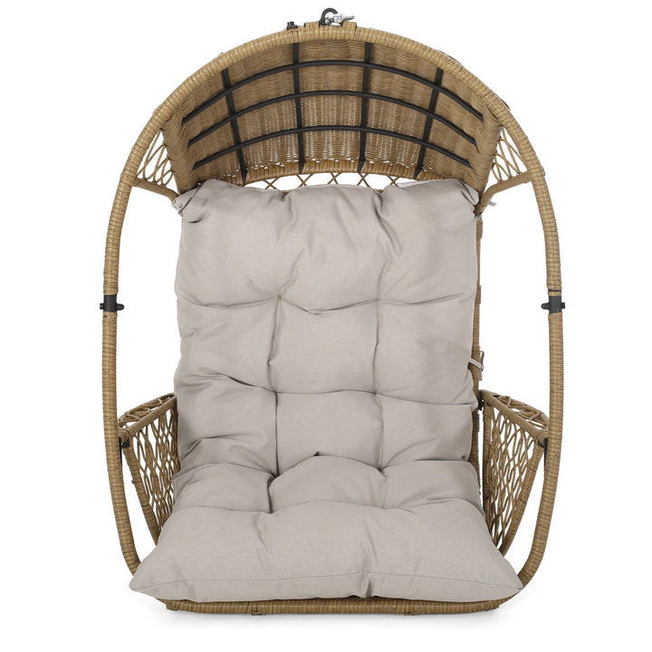 Berkshire Porch Swing Bayou Breeze Color: Light Brown/Beige
