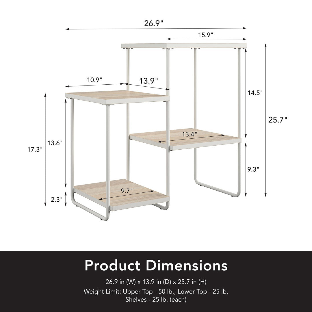 Naloni Rectangular Multi-tiered Plant Stand Latitude Run®