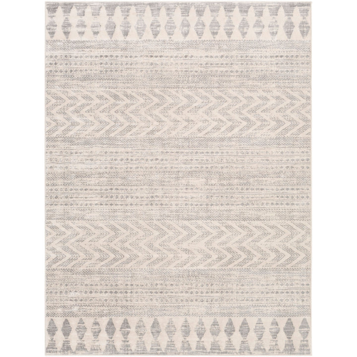 Herrod Geometric Gray/Taupe Area Rug Zipcode Design™ Rug Size: Rectangle 5'3" x 7'1"