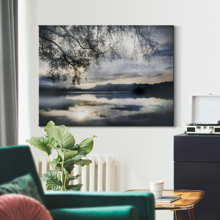 Staffelsee Lake - Wrapped Canvas Print Millwood Pines Size: 48" W x 36" H