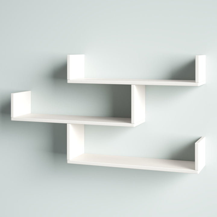 Ramage 3 Piece Accent Shelf Mercury Row® Finish: White