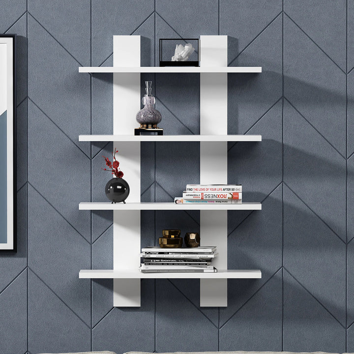 Angelinamarie 4 Piece Tiered Shelf Wade Logan® Finish: White