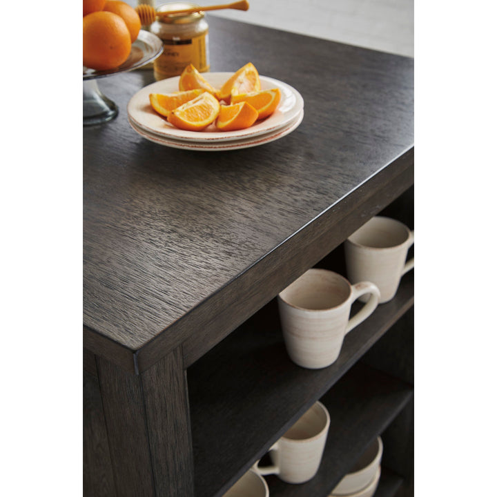 Heng Counter Height 60" Dining Table Gracie Oaks