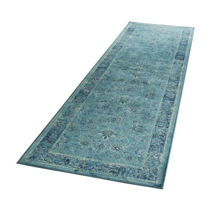 Beldale Blue Area Rug Trent Austin Design® Rug Size: Runner 2'2" x 8'