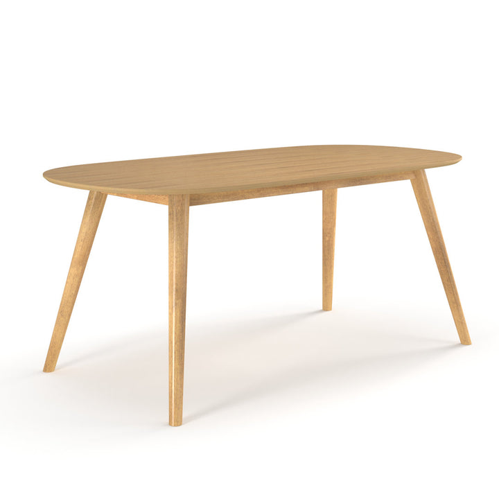 Bray 35" Solid Oak Dining Table AllModern Color: Natural