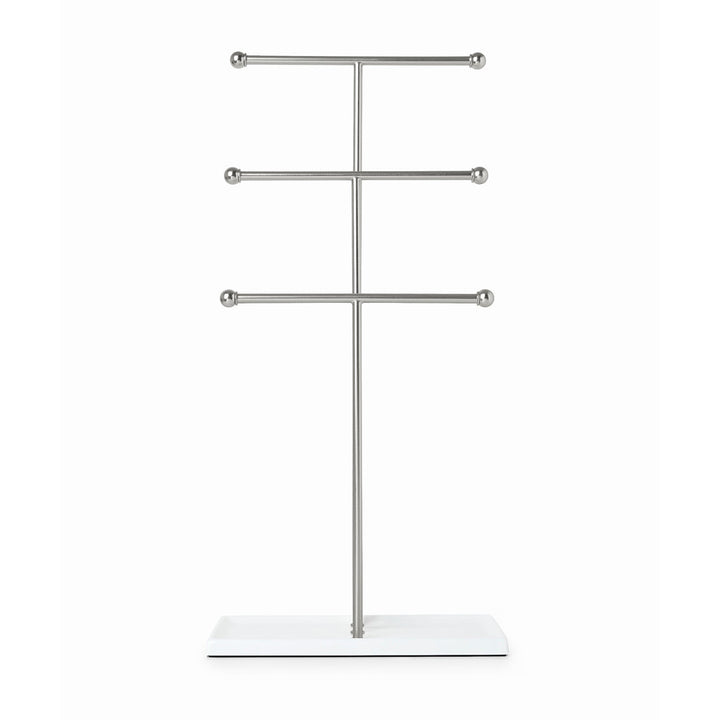 Trigem Jewelry Stand Umbra Finish: White/Nickel