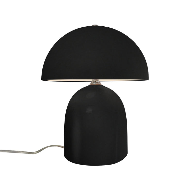 Percy Ceramic Table Lamp AllModern Base Finish: Carbon Matte Black