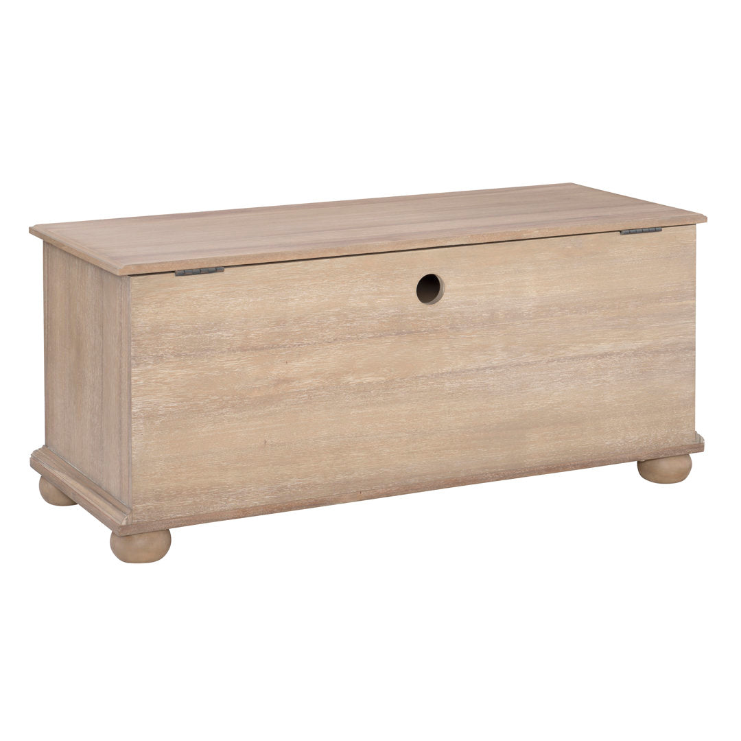 Chapman Solid Wood Blanket Storage Chest Alcott Hill® Color: Natural