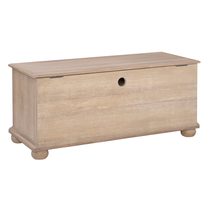 Chapman Solid Wood Blanket Storage Chest Alcott Hill® Color: Natural