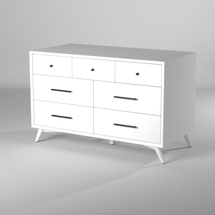 Williams 7-Drawer Dresser AllModern Color (Frame/Drawer): White