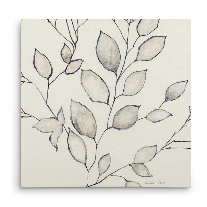 Whispering Leaves II - Painting Print Wade Logan® Size: 40" H x 40" W x 1.5" D Format: Wrapped Canvas