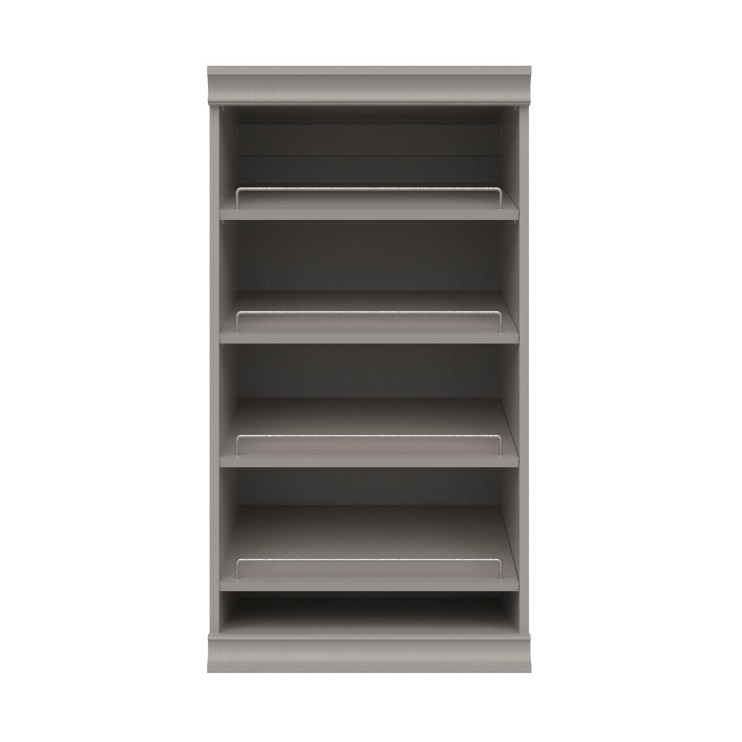 Modular Storage 68.76" W - 78" W Closet System ClosetMaid Finish: Taupe