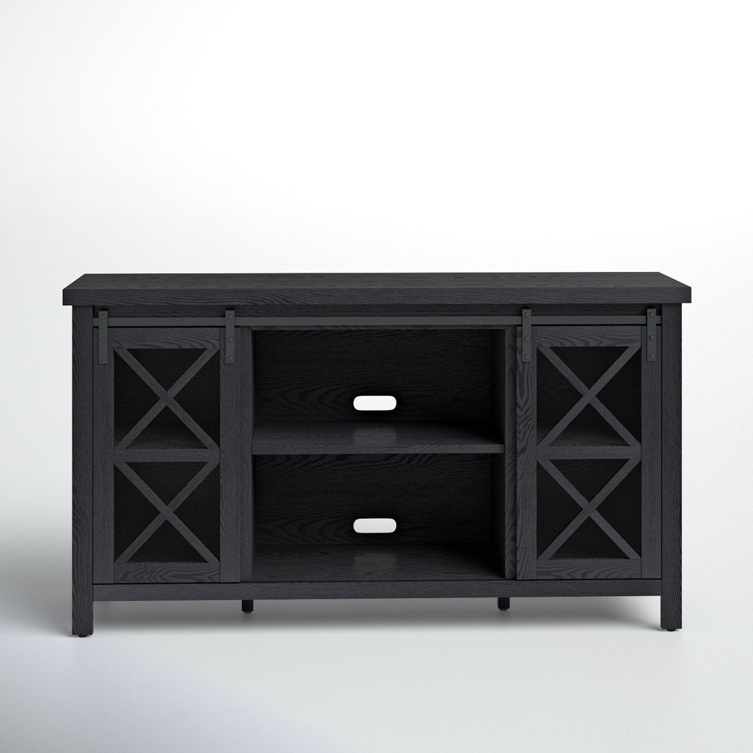 Rauch TV Stand for TVs Up to 65" Laurel Foundry Modern Farmhouse® Color: Black Grain