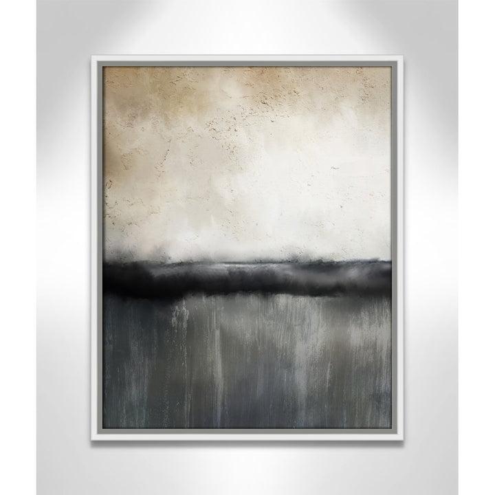 Sunset by Kimberly Allen Print Joss & Main Size: 21.5" H x 17.5" W x 2" D Format: White Framed Canvas
