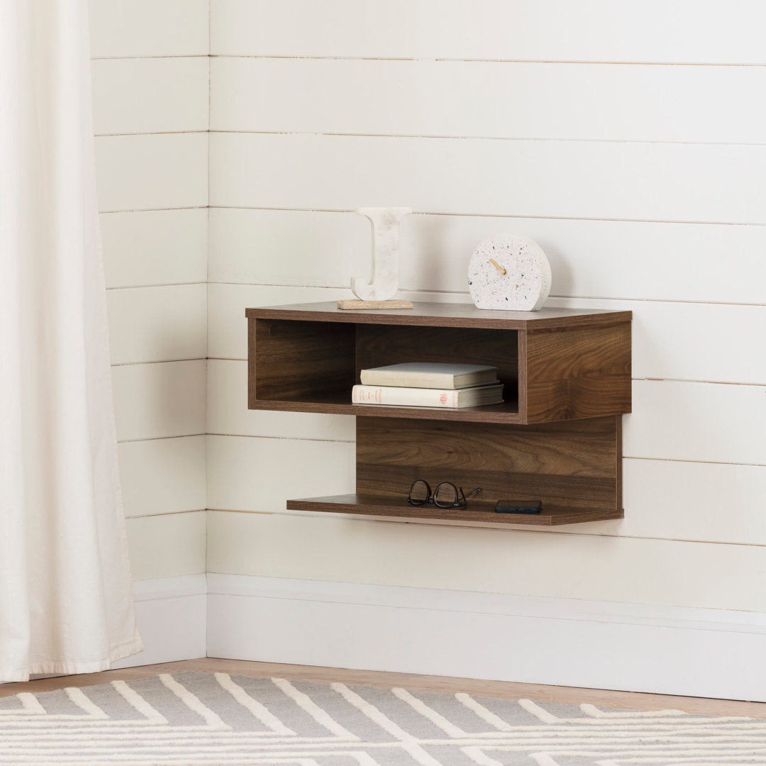 Sazena Nightstand South Shore Color: Natural Walnut