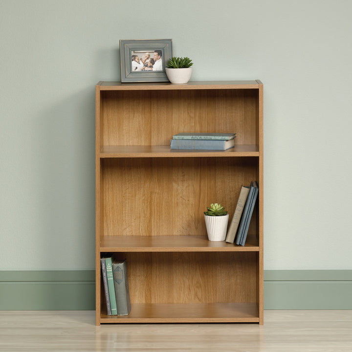 Arisztid 35.28" H x 24.57" W Standard Bookcase Lark Manor™ Color: Highland Oak
