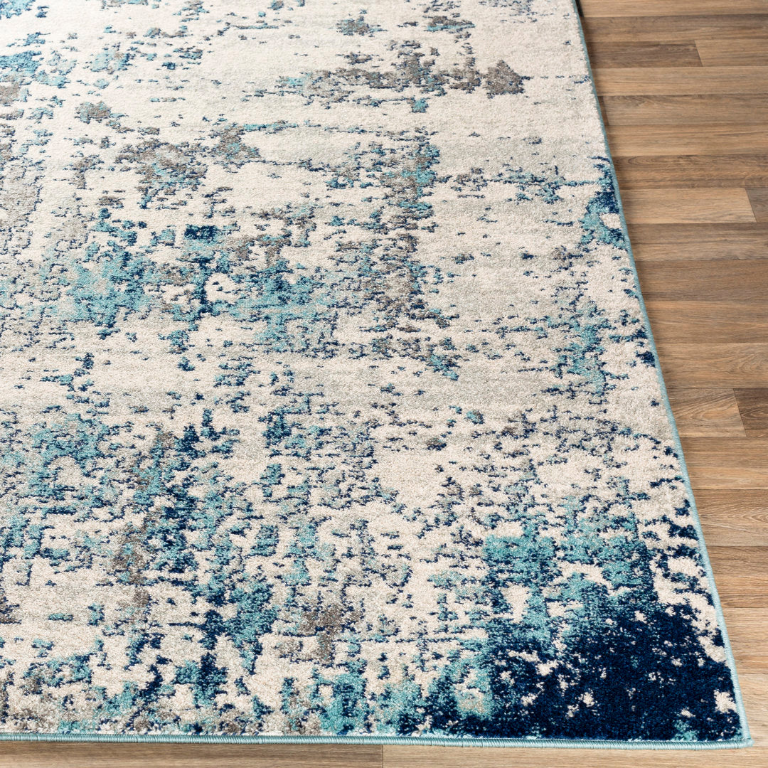 Burnstad Machine Woven Abstract Area Rug 17 Stories Rug Size: Rectangle 9' x 12'