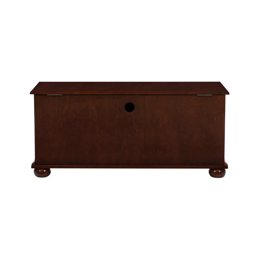 Chapman Solid Wood Blanket Storage Chest Alcott Hill® Color: Rich Cherry Brown