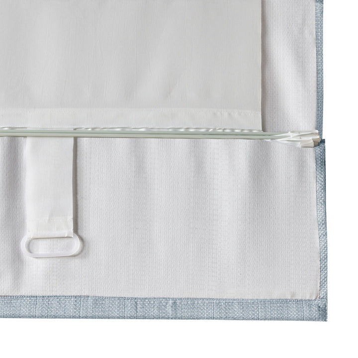 Galen Basketweave Cordless Room Darkening Roman Shade Madison Park Length & Width: 35"W x 64"L