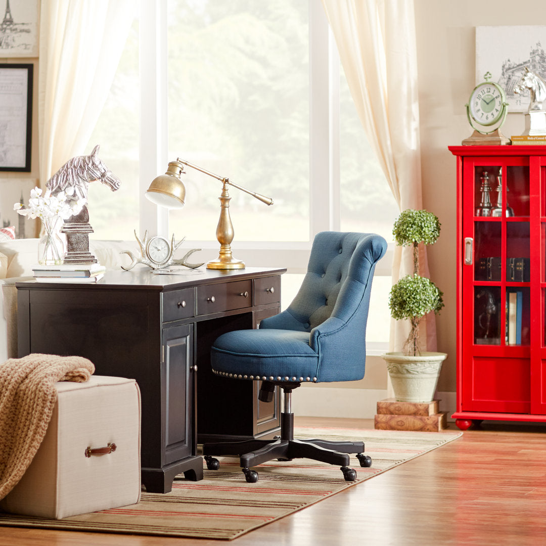 Soule Task Chair Andover Mills™ Upholstery Color: Blue