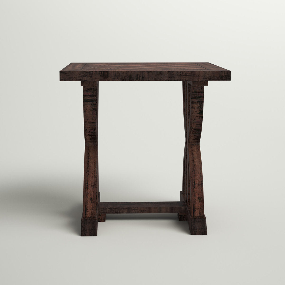 Leiter End Table Three Posts™ Color: Oak