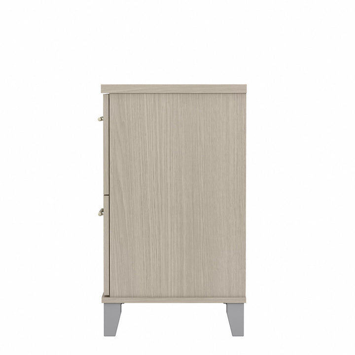Magomed 2-Drawer Lateral Filing Cabinet Gracie Oaks Color: Sand Oak