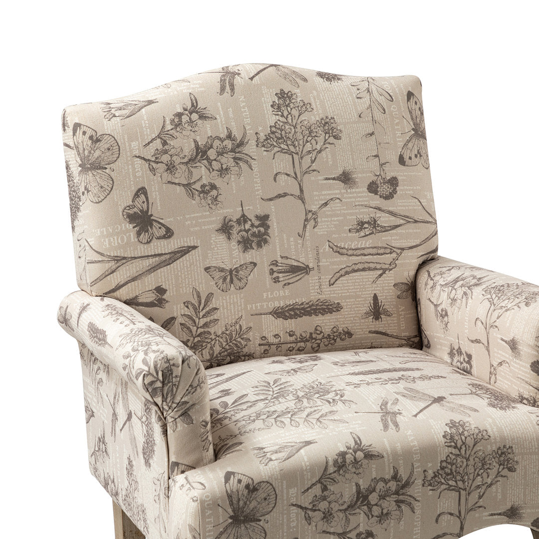 Belle 30" W Polyester Armchair Laurel Foundry Modern Farmhouse® Fabric: Gray Chenille