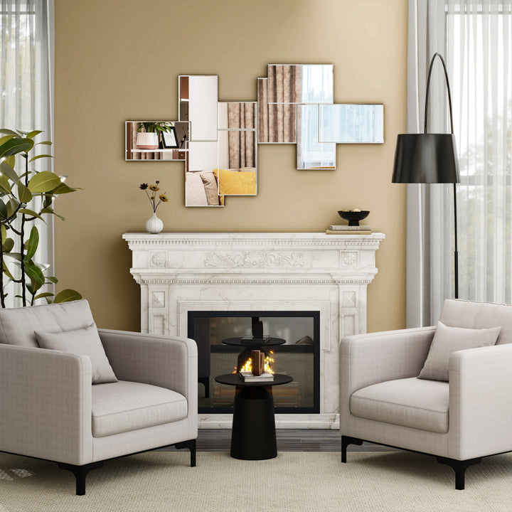 Amrita Asymmetrical Accent Cluster Wall Mirror Wrought Studio™