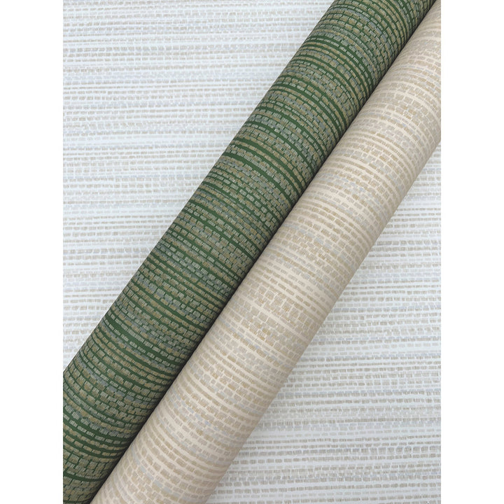 Tick Mark Texture Peel & Stick Wallpaper Erin & Ben Co. Color: White