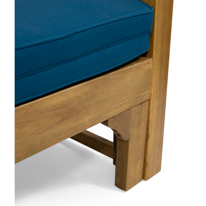 Trevion Extendable Patio Sofa with Cushions Breakwater Bay