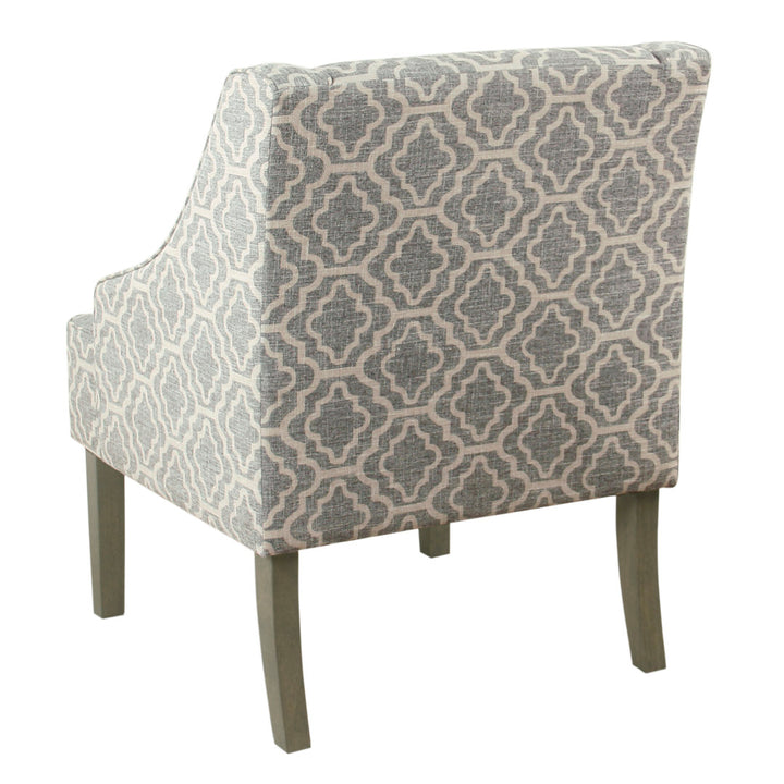 Adona Accent Chair Mistana™ Fabric: Ash Gray 100% Cotton