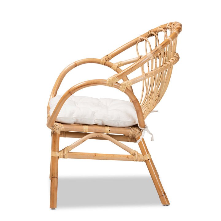 Benicia Modern Bohemian Rattan Dining Chair Wholesale Interiors