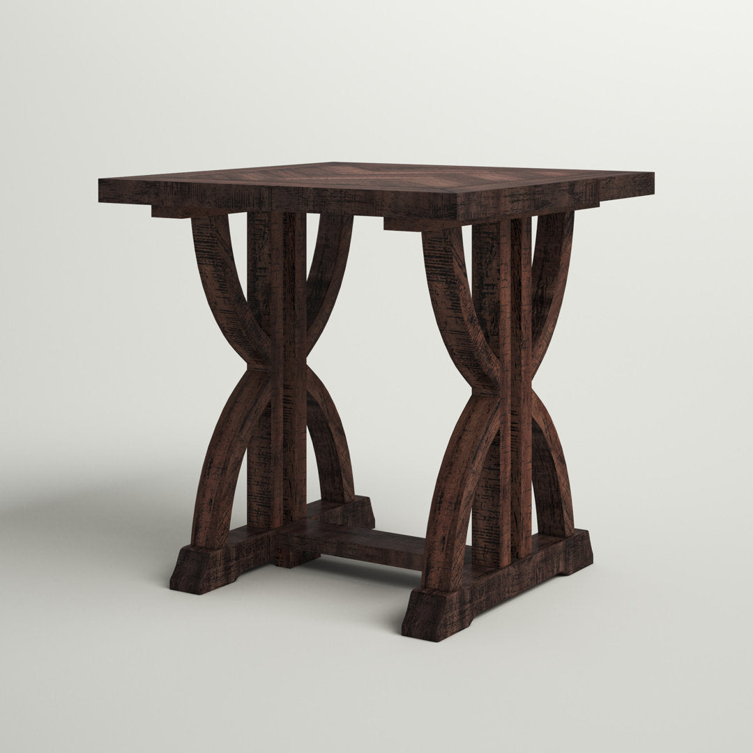 Leiter End Table Three Posts™ Color: Oak