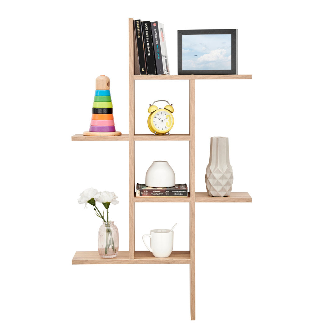 Suffield 4 Piece Accent Shelf Zipcode Design™ Finish: Chestnut