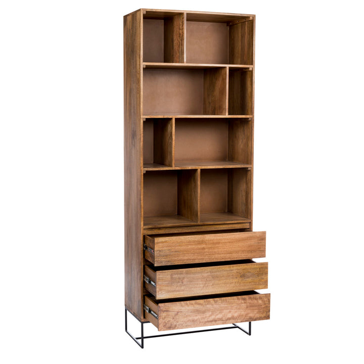 Ascent 86.5" H x 31.5" W Iron Standard Bookcase AllModern
