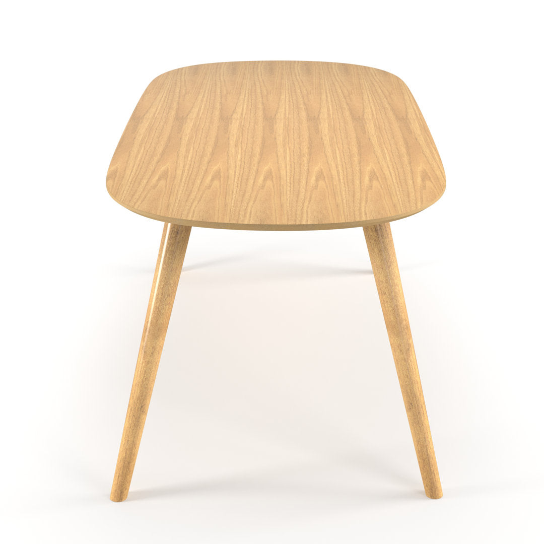 Bray 35" Solid Oak Dining Table AllModern Color: Natural
