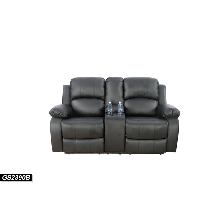 Alohna 73.5'' Faux Leather Pillow Top Arm Reclining Loveseat Red Barrel Studio®