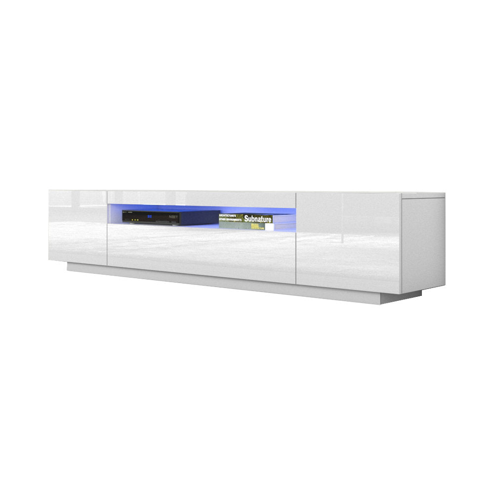Kenyette TV Stand for TVs up to 79" Latitude Run® Color: White