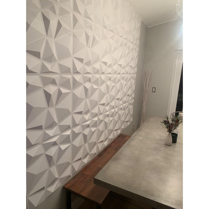 Wiegers 3D PVC Wall Panel Orren Ellis Color: White