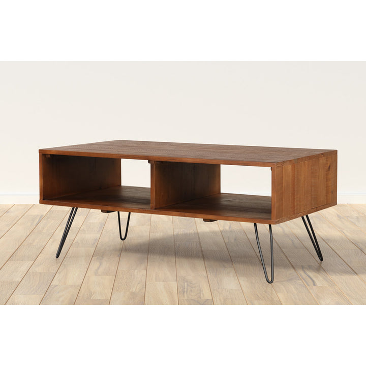 Jorgenson 4 Legs Coffee Table with Storage Trent Austin Design®