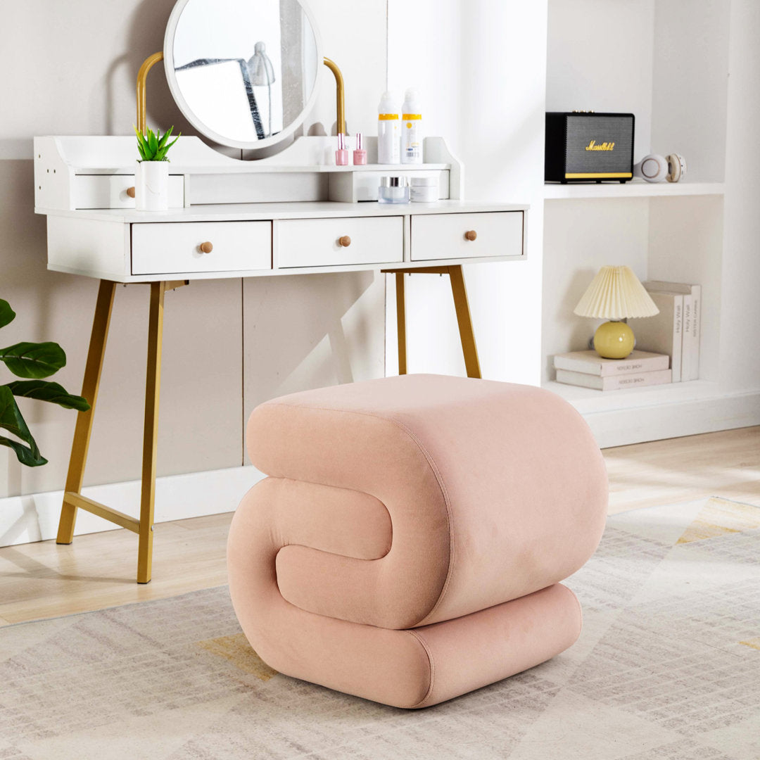 Antasia Manufactured Wood Accent Stool Orren Ellis