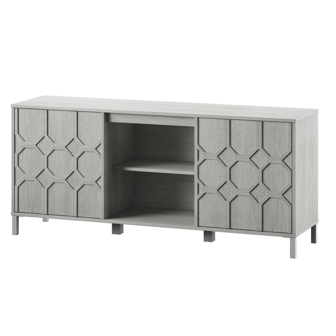 Shotwell TV Stand for TVs up to 65" Mercury Row® Color: Sargent Oak