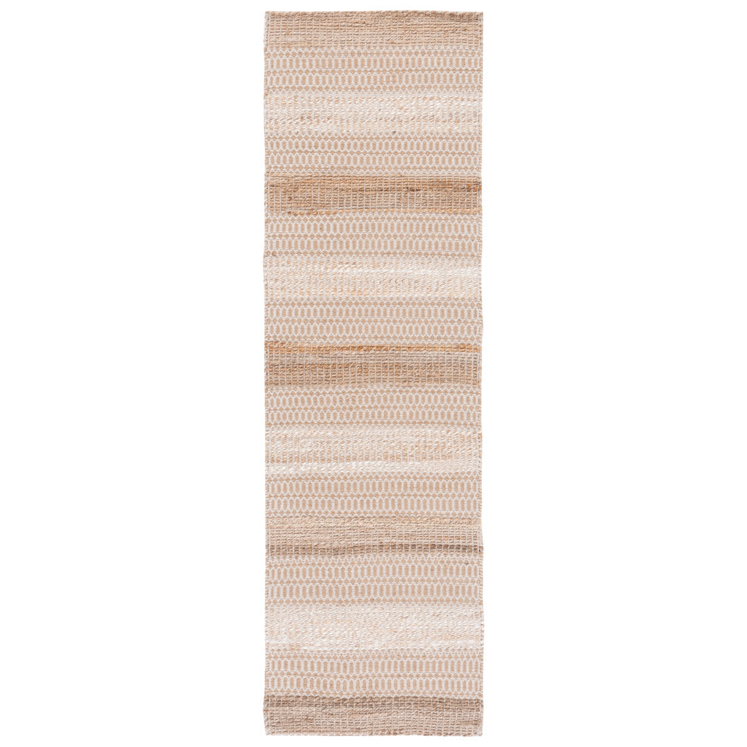 Sorrell Geometric Flatweave Ivory/Natural Area Rug Laurel Foundry Modern Farmhouse® Rug Size: Runner 2'3" x 8'