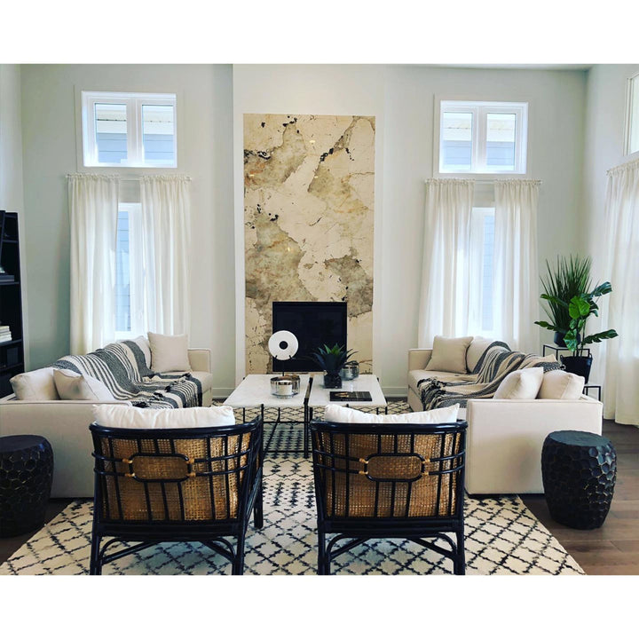 Jaela 27.5" W Side Chair Sand & Stable™ Leg Color: Black