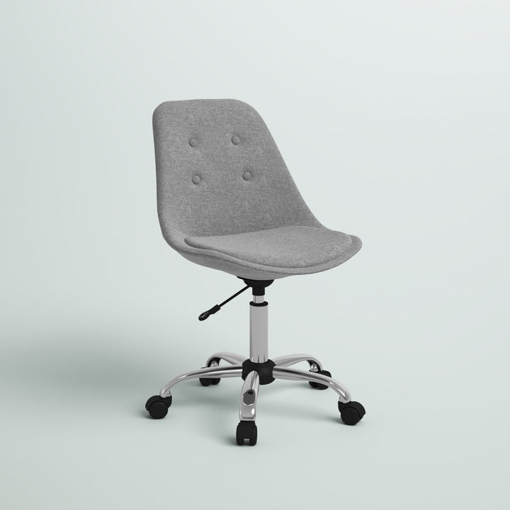 Tania Fabric Task Chair Mercury Row® Teen Upholstery Color: Gray